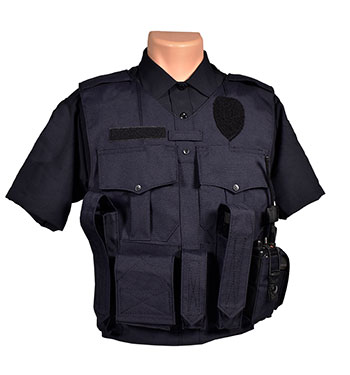 LAPD blue sample vest carrier